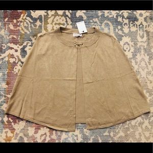 Calvin Klein Knit Cape